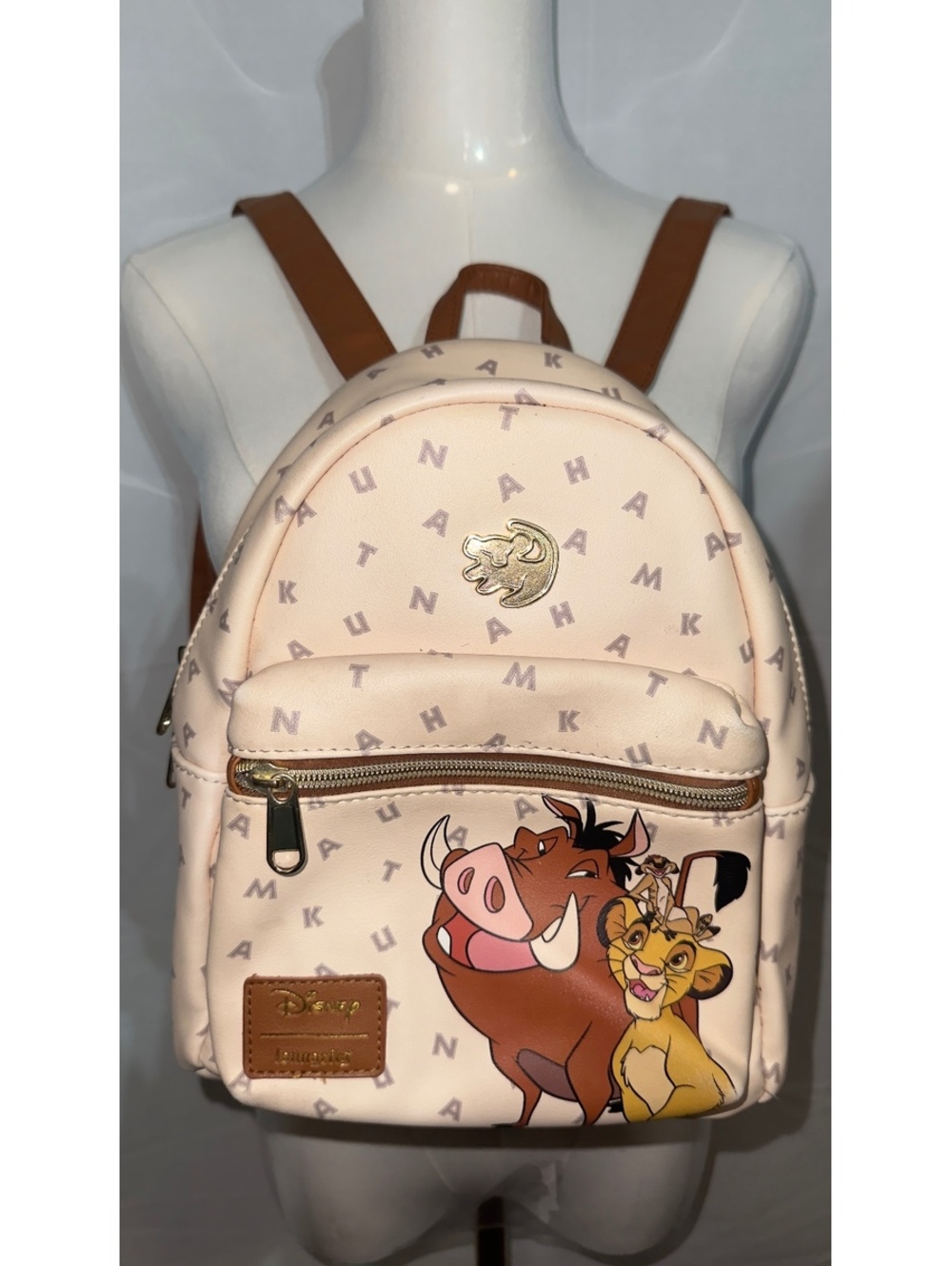 Loungefly Disney Lion King Hakuna Matata Letters Backpack